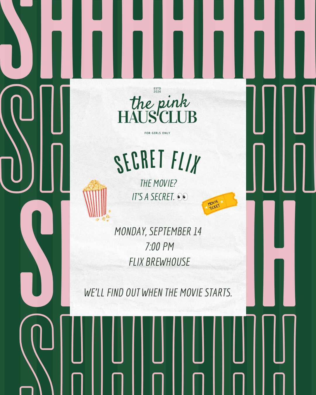 Secret Flix 🍿🎬
