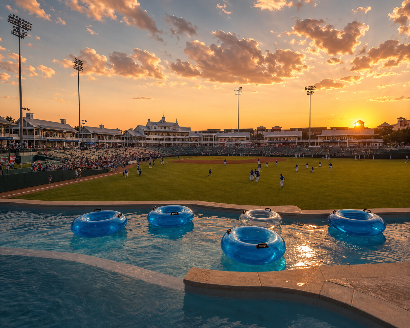 ⚾ Pink Haus Night at the Frisco RoughRiders Lazy River