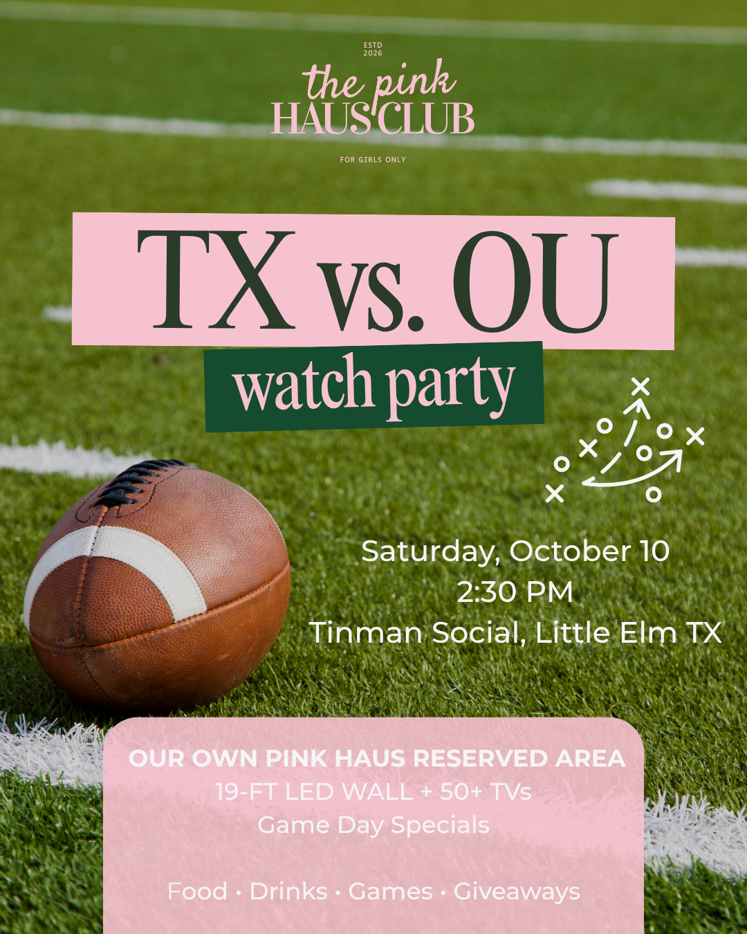 TX vs. OU Family Watch Party ๐๐